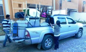 Verladen auf bolivianisch